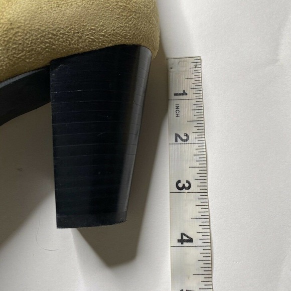 A.N.A A New Approach Tan Tall Faux Suede knee high boots Sz 8M - Picture 10 of 12